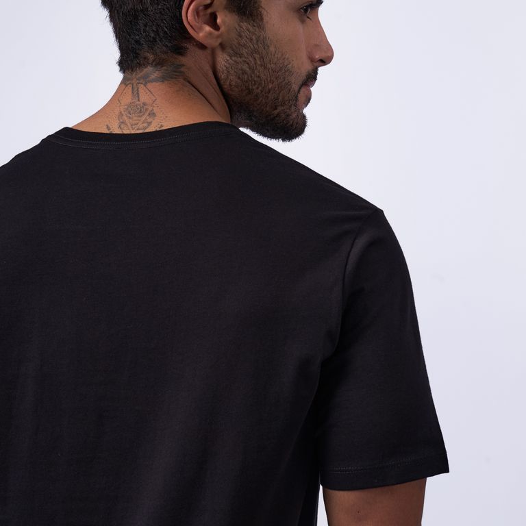 POLO EI25V-NECK P2 JERSEY - NEGRO