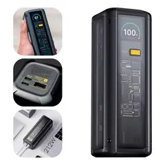 XIAOMI - Bateria Portatil 212W HyperCharge 25000mAh Negro