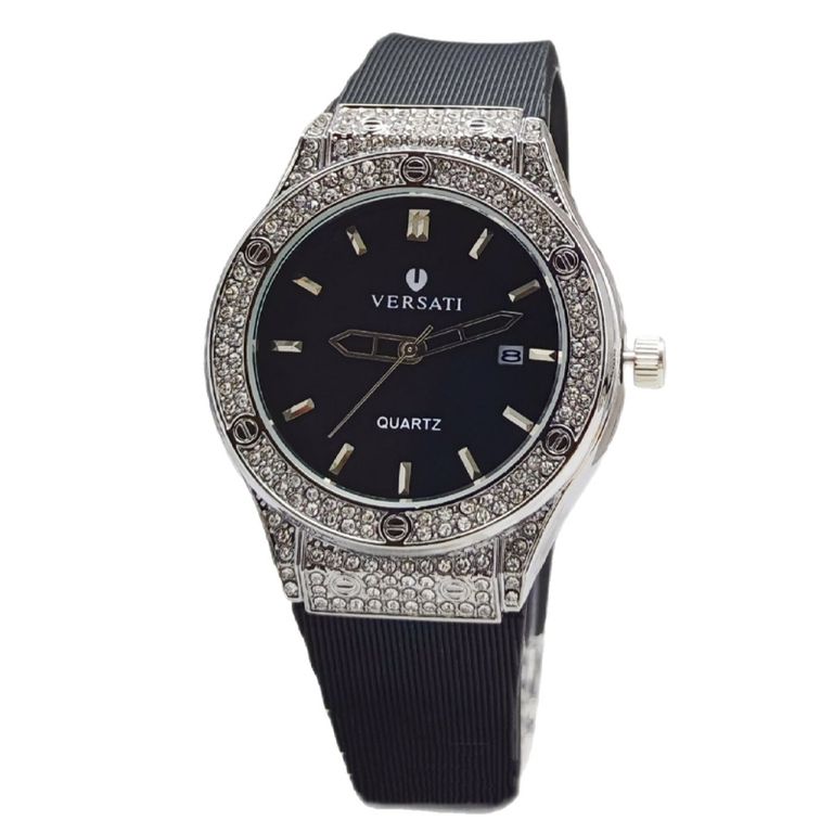 OVO Toumi YZ reloj mecánico de gran dial impermeable-Negro