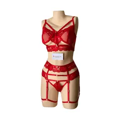 GENERICO - LENCERIA SEXY ROJO INTENSO