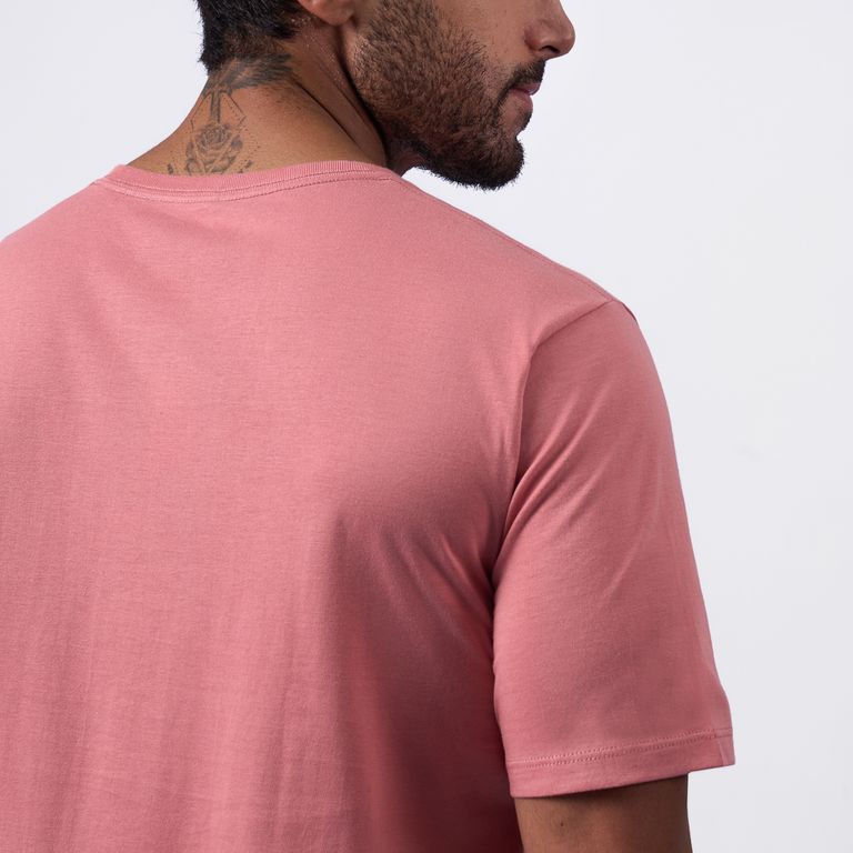 POLO EI25O-NECK P2 JERSEY - PALO ROSA