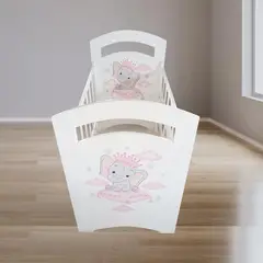GENERICO - Cuna corral para bebe colecho elefante