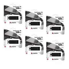 KINGSTON - MEMORIA USB TIPO C 128GB KIT DE 6 UNIDADES