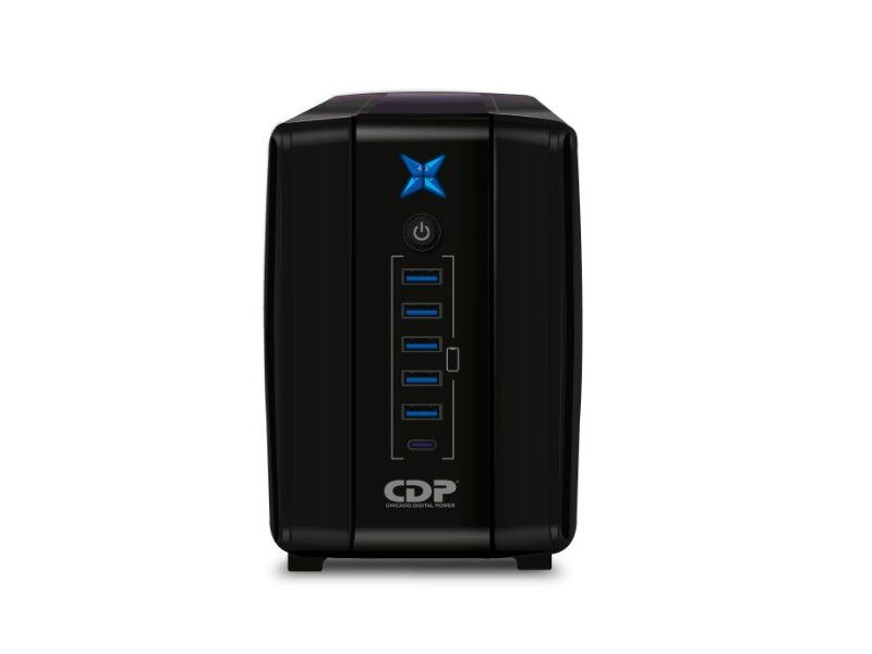 UPS 500VA 220VAR-UPR 508I 500VA/250W 5 PORT USB/ 1 TIPO-C