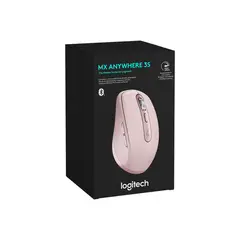 LOGITECH - Mouse Mx Anywhere 3S Bluetooth Rosa