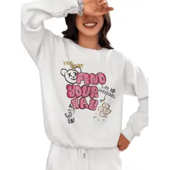 GENERICO - POLERA SIN CAPUCHA MUJER - LO QUE NO NECESITAS