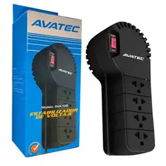 AVATEC - ESTABILIZADOR DE VOLTAJE 4 TOMAS AVA-108 1000VA