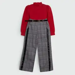 KUKULI - CONJUNTO VALENTINA M/L NIÑA 5078