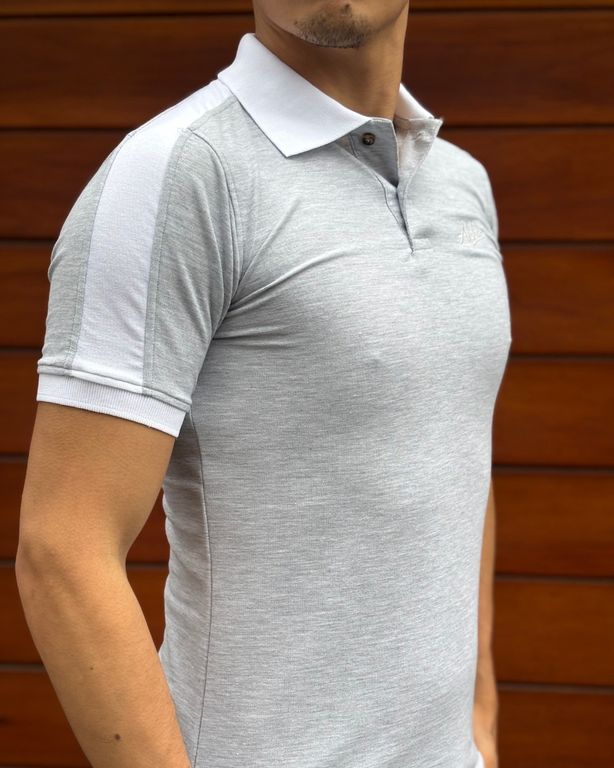 POLO CAMISERO ALGODÓN COLOR DE TENDENCIA