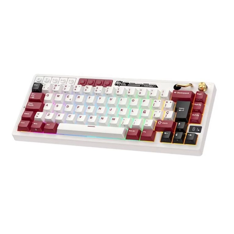 - Teclado M65 Wireless 65% Famicom Switch Cream