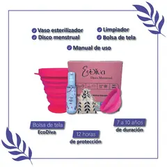 GENERICO - Pack Disco Menstrual Ecodiva