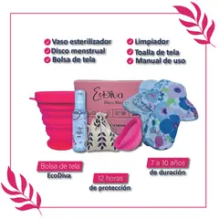 GENERICO - Kit Toalla y Disco Menstrual