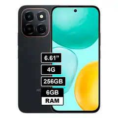 HONOR - Celular X6C 256GB 6GB RAM Negro