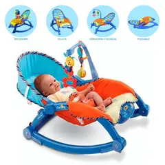 CUZKA - Silla Mecedora Vibrador para Bebés »CRECE CONMIGO»