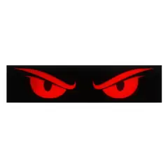 GENERICO - Panel LED Flexible Ojos Animados para Parabrisas 176cm