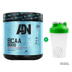 ADN - AMINOÁCIDO NUTRITION BCAA 8000 540G GREEN APPLE SHAKER