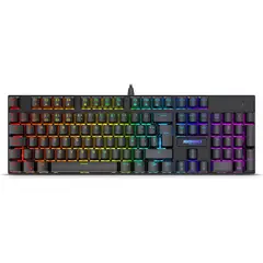 MICRONICS - Teclado Gamer Mecanico MIRAGE GK1003 RGB USB