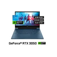 HP - GAMING VICTUS 15-FA0021LA INTEL COREI5-12450H 8GB 512GB SSS 4GB RTX 3050 15.6" FHD 144HZ WIN 11
