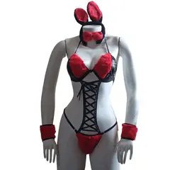 GENERICO - LENCERIA CONEJITA SEXY DISFRAZ EN TALLA S-M-L