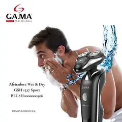 GAMA - Afeitadora Wet & Dry GSH 1527 Sport BECSH0000000306
