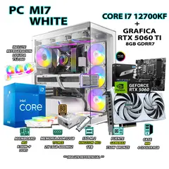 INTEL - Computadora PC Gamer Core i7 12700KF RAM 32GB SSD 1TB GRAFICA RTX 5060TI 8GB