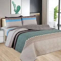 CASATEX - CUBRECAMA CON DISEÑO QUEEN