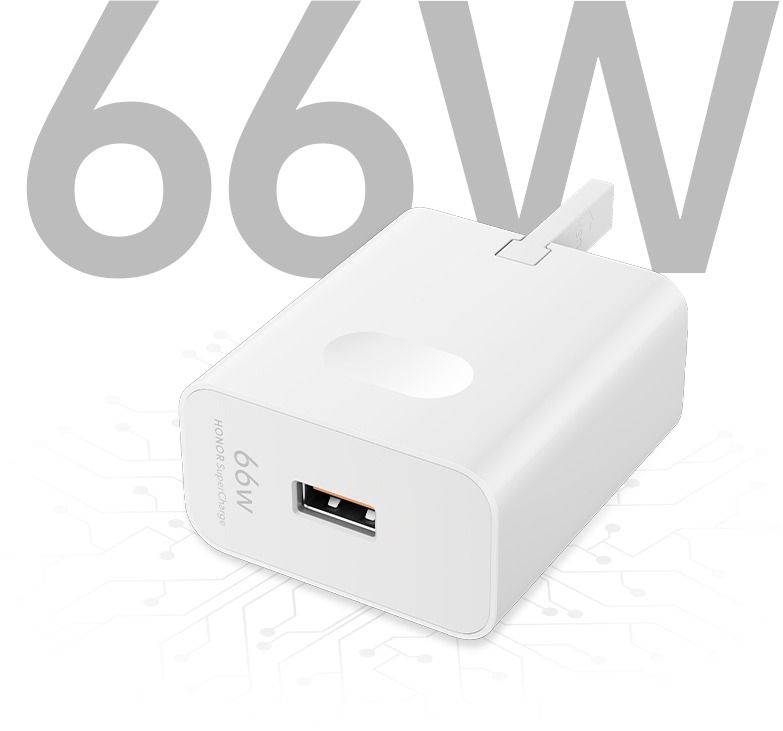 Cargador 66w color blanco