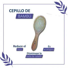 GENERICO - Cepillo de madera bambu