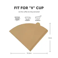 GENERICO - Filtro de papel V60 80 unidades