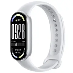 XIAOMI - Pulsera smart band 10, AMOLED, 60 Hz, 5ATM - Plateado