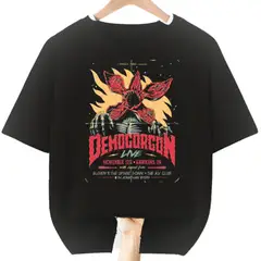 GENERICO - Polo Algodon Demogorgon Stranger Things - Tallas 12 hasta XL