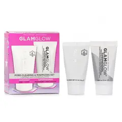 GLAMGLOW - Set limpiador y minimizador de poros Tratamiento limpiador 2pcs