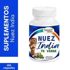 GENERICO - Nuez De La India 100 Cápsulas - Natural Medix