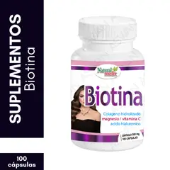 GENERICO - Biotina 100 Cápsulas - Natural Medix