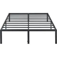 ANYHOGAR - Base De Cama 2 Plazas150x190x35cm Color Negro