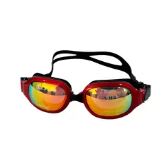 FUBBALL - Lentes de Natación Negros con Protección UV y Tapón de oido - Modelo G6851