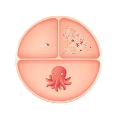 SASSI - Plato de Silicona - Slurpy El Pulpo