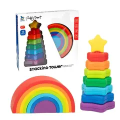 IDEAL - Pack de 2 Torres Apilables Estrellas Smart Baby