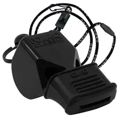 FOX 40 - SILBATO PARA ÁRBITRO - CLASSIC CMG OFFICIAL C CORDÓN NEGRO