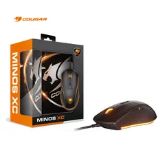 COUGAR GAMING - Combo Cougar Minos XC Mouse y Mousepad negro