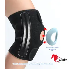 NO LOGO - RODILLERA 2 VARILLAS Y SOPORTE EN LA ROTULA