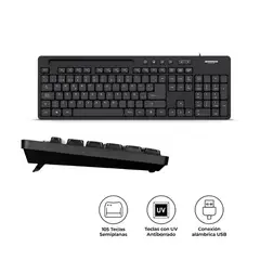 MICRONICS - Teclado Multimedia magnus MIC K734
