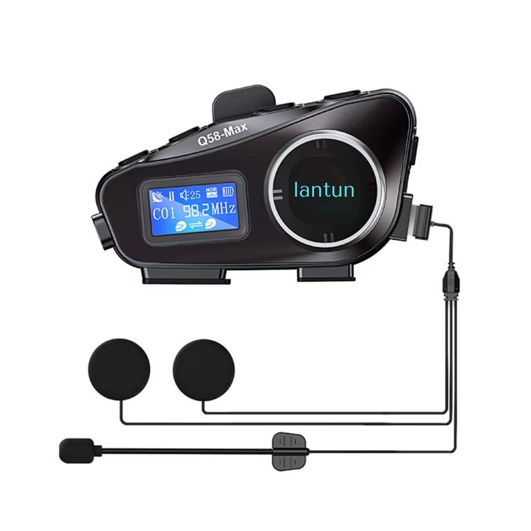 Audifono Bluetooth de Casco Intercomunicador para Moto Q58