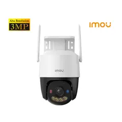 IMOU - Cámara Seguridad CRUISER SC 3MP 360 Visión Noche Luz disuasiva