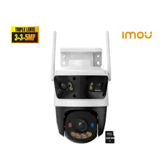IMOU - Cámara CRUISER TRIPLE 3+3+5MP Audio 2 vías Luz disuasiva 128GB