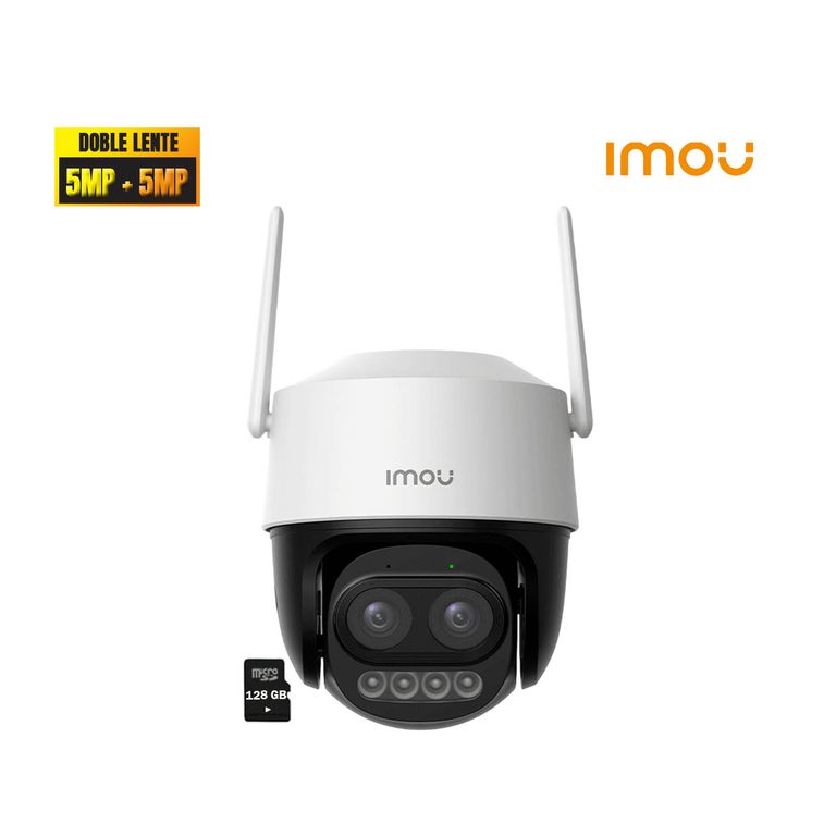 Cámara CRUISER Z 5MP Doble lente Visión Noche Disuasión activa 128GB
