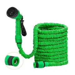 GENERICO - Manguera Retractil Expandible Jardin 45 Metros Color Verde