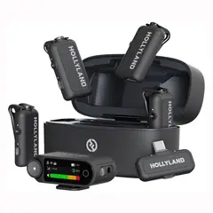 GENERICO - Hollyland Lark Max 2 4-Personas Set Micrófono Inalámbrico Profesional