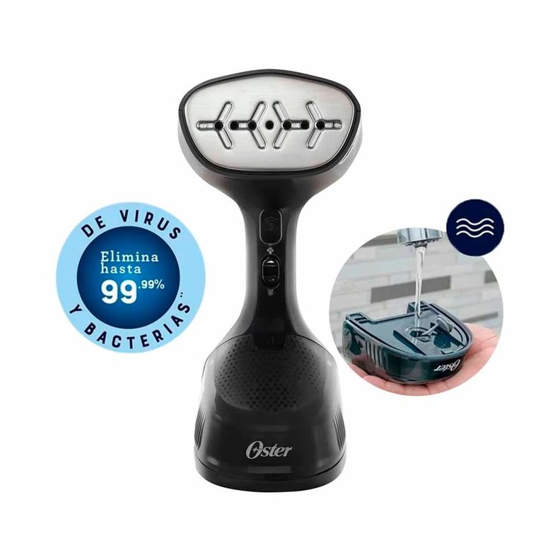 Vaporizador de telas portátil Negro GCSTES101