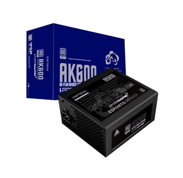 Fuente De Poder AK600 80 PLUS BRONZE APFC 12cm IFORGAME